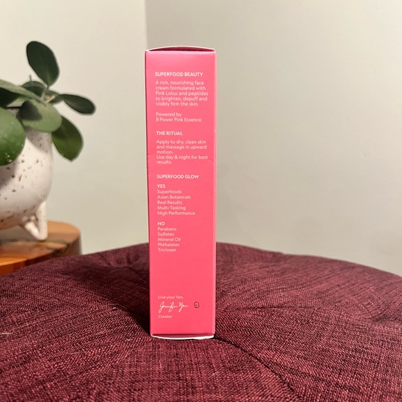 *NIB* YENSA Pink Lotus Peptide Renewal Face Cream, 1.7 fl oz - Picture 7 of 11